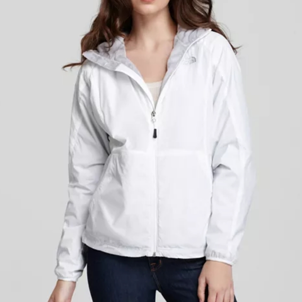 The North Face Pitaya Jacket Fleece Lined White Women's Medium